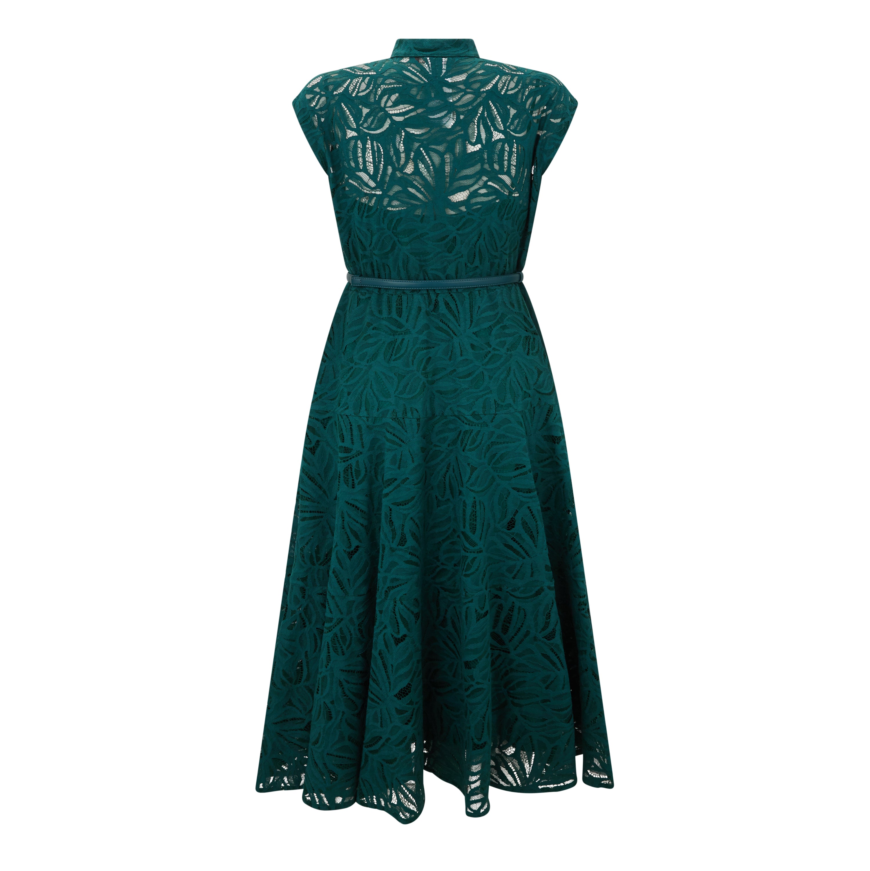 Elegant Kabuki Lace Dress for Women - Japanese Inspired Floral Embroidery Maxi Dress for Weddings, Parties & Special Occasions