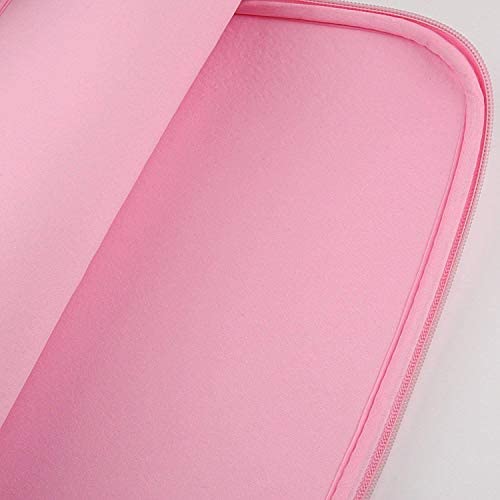 Premium HYFAI Laptop Sleeve Case for MacBook & All 13-13.3 Inch Laptops - Shockproof & Water-Resistant Protective Cover (Hot Pink) - Perfect for Work, Travel & School Commute