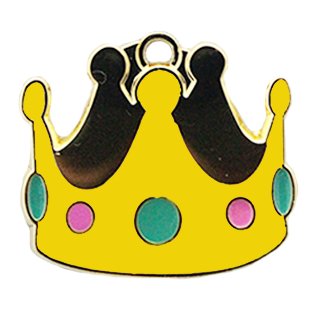 Personalized Crown Pet ID Tag - Engraved Custom Name & Phone Number - Durable Stainless Steel for Dogs & Cats - Perfect for Travel & Outdoor Adventures