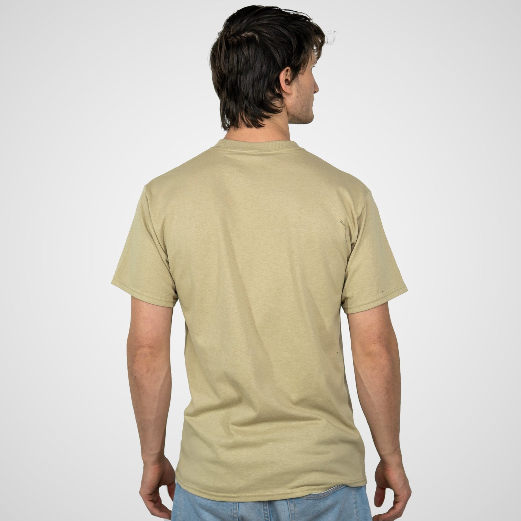 Brooklyn FC Classic Brown Cotton T-Shirt for Men - Comfortable Casual Tee for Soccer Fans, Streetwear & Everyday Wear