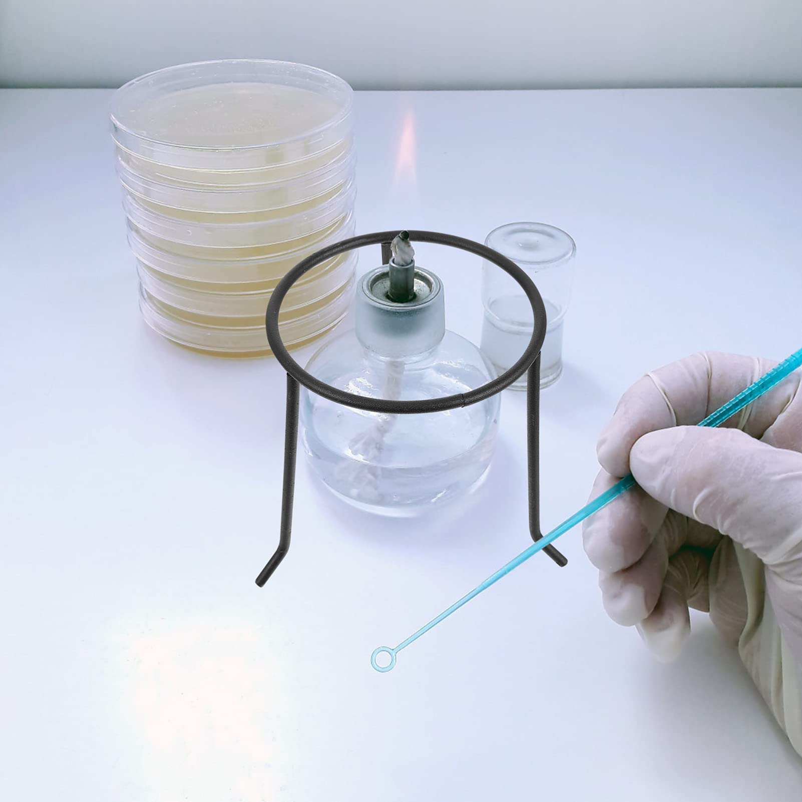 iplusmile Iron Tripod Stand for Lamps & Nets - Durable Lab Equipment for Chemistry Teaching, Experiments & Laboratories | Perfect for Science Classrooms, Research Labs & Educational Use