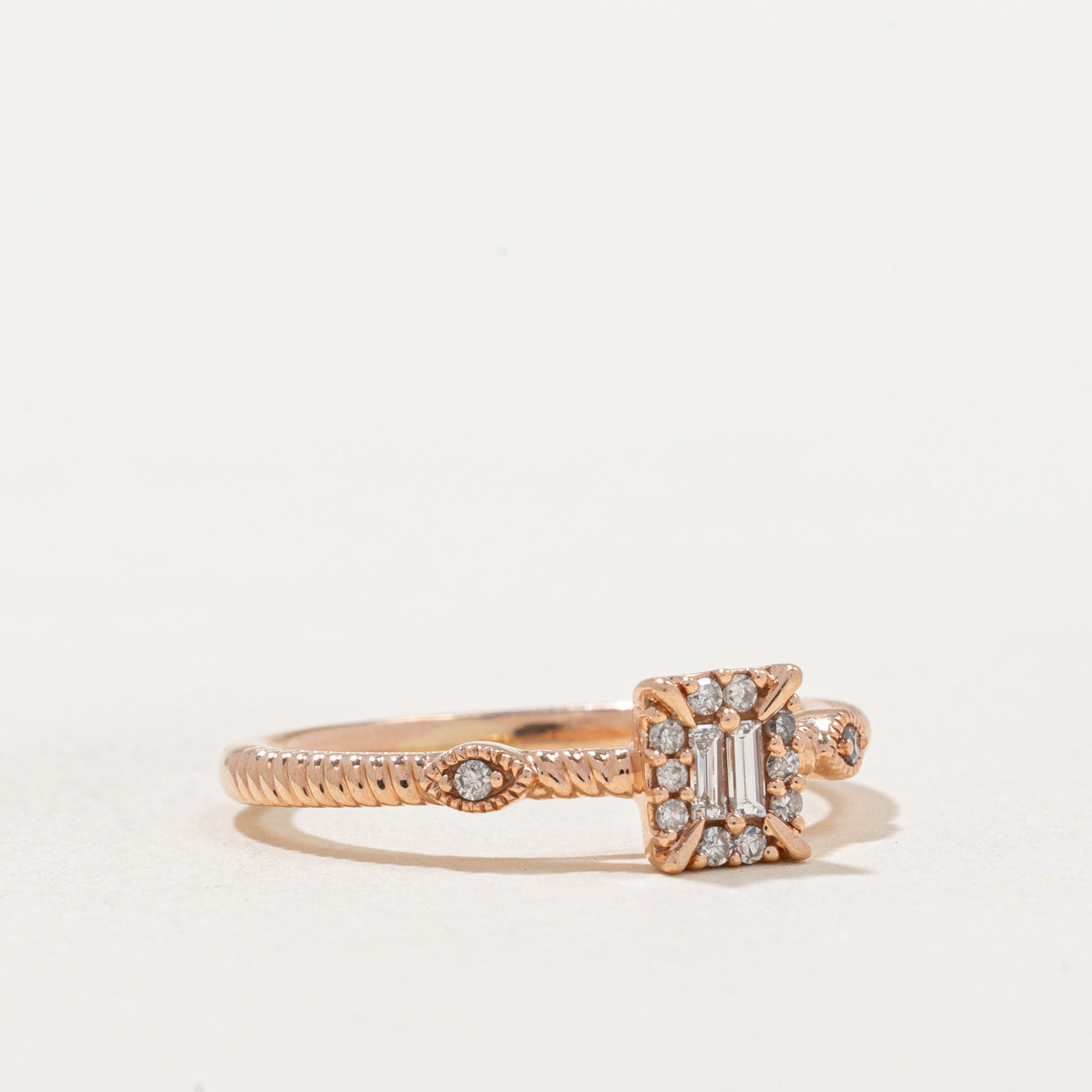 0.10ctw Multi-Cut Diamond Ring for Women - Size 5.25 | Elegant Wedding Band, Anniversary Gift & Everyday Jewelry