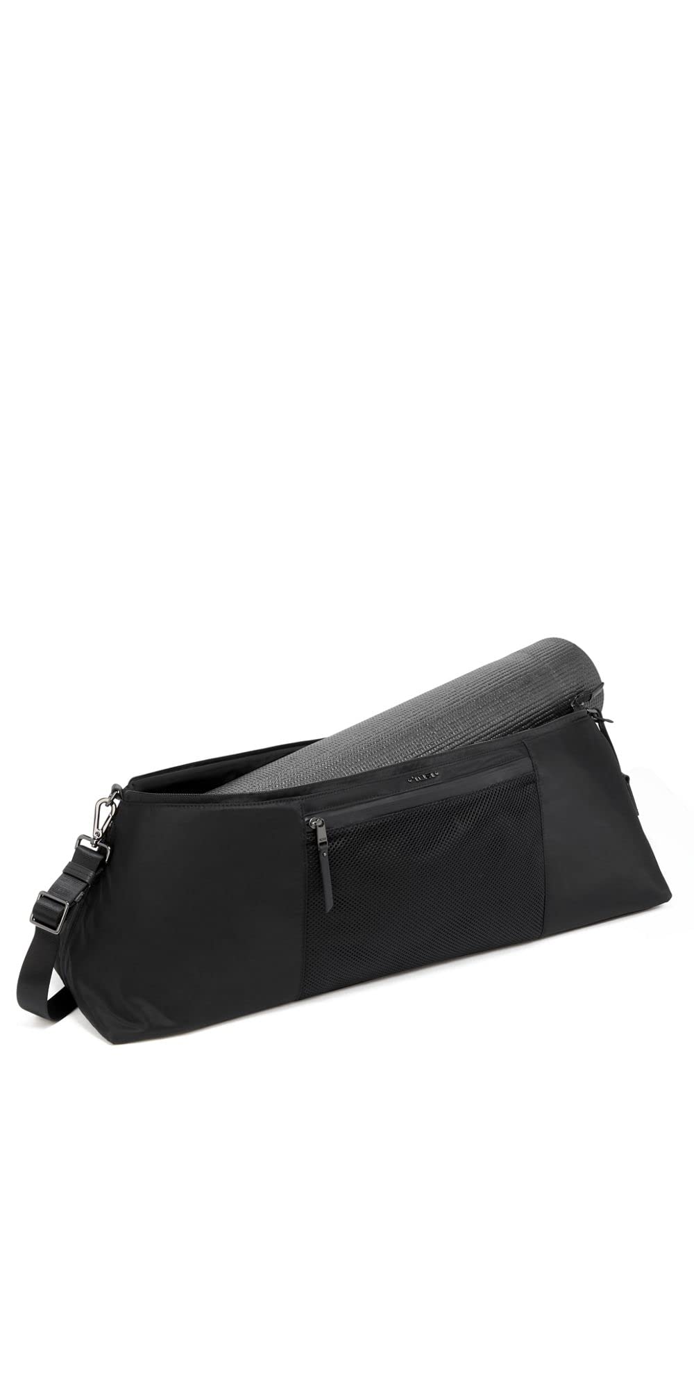 TUMI Merida Yoga Sling Tote Bag - Black Gunmetal Crossbody Purse for Women | Gym, Travel & Everyday Use