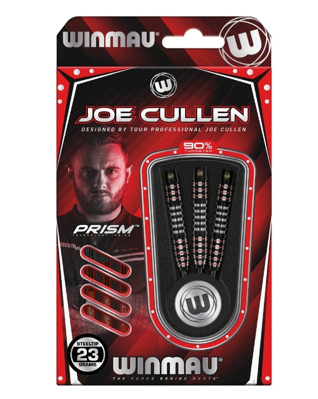 Winmau Joe Cullen Ignition 90% Tungsten Steel Tip Darts - Professional Soft Tip Darts Set for Precision Throwing | Perfect for Bars, Home Game Rooms & Competitive Tournaments