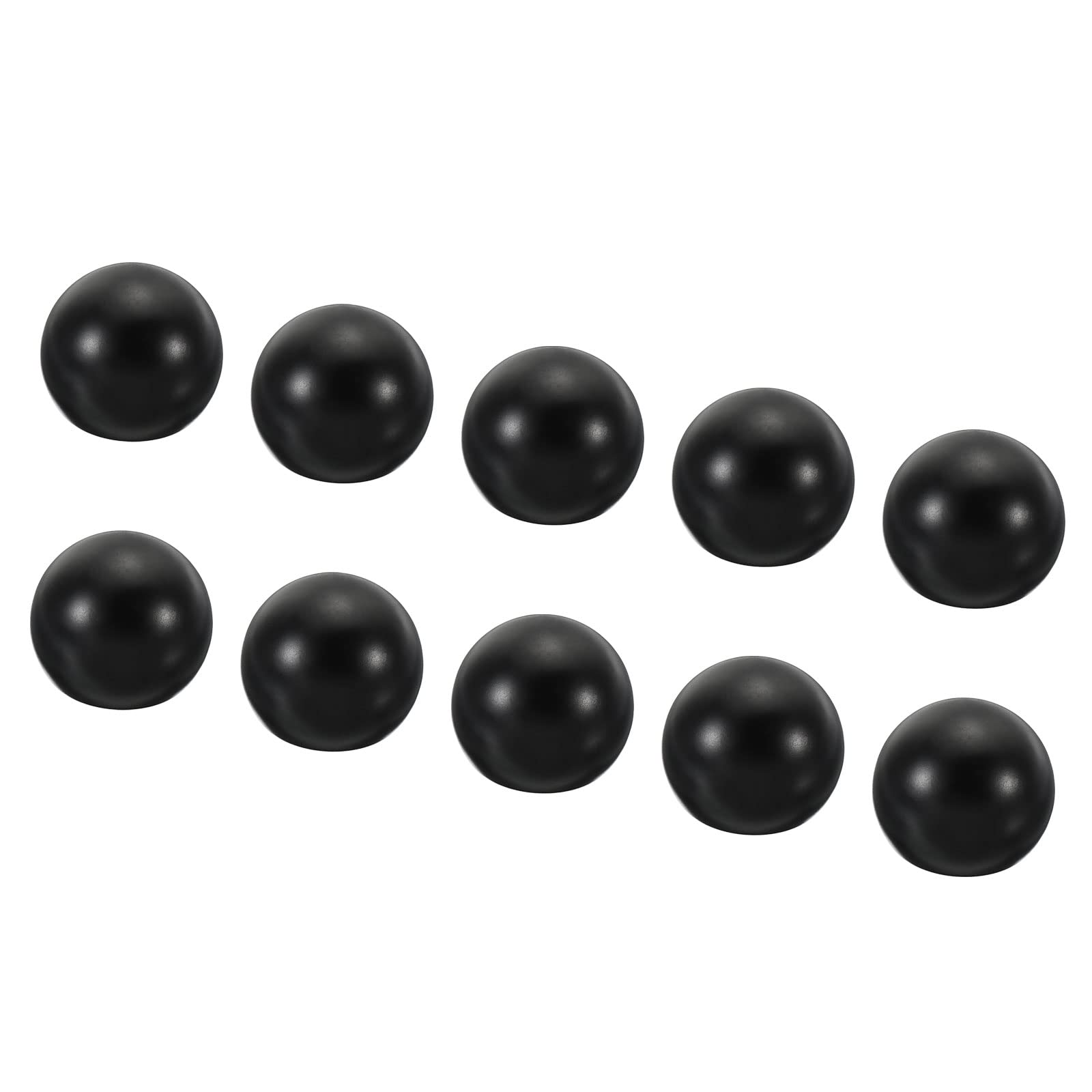 PATIKIL 10 Pack M10 x 1mm Thread Lamp Finials - Black Screw Caps for Lamp Harp Holder & Shade Decoration | Perfect for Bedroom, Living Room & Office Lighting Fixtures