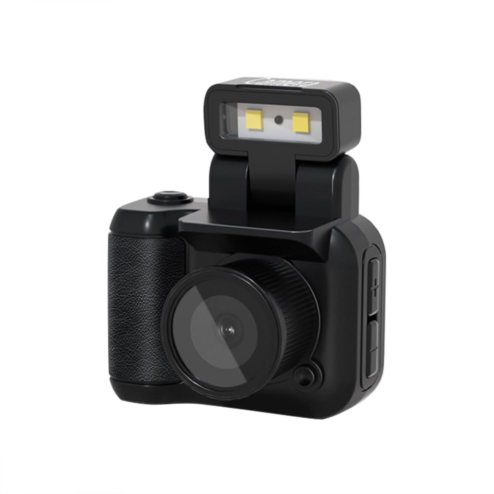Andoer Mini Digital Camera 1080P HD - 1.44 Inch Compact Camera with 90° Rotatable Flash, Rechargeable Portable Travel Camera for Kids & Beginners - Perfect for Birthday Gifts, Travel Photography & Vlogging