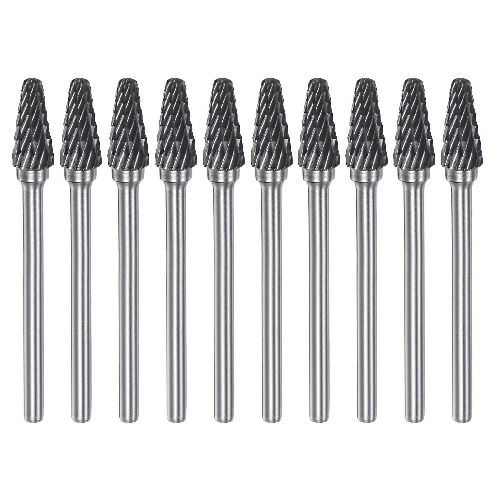 10pcs Carbide Rotary Burr Set - 1/8