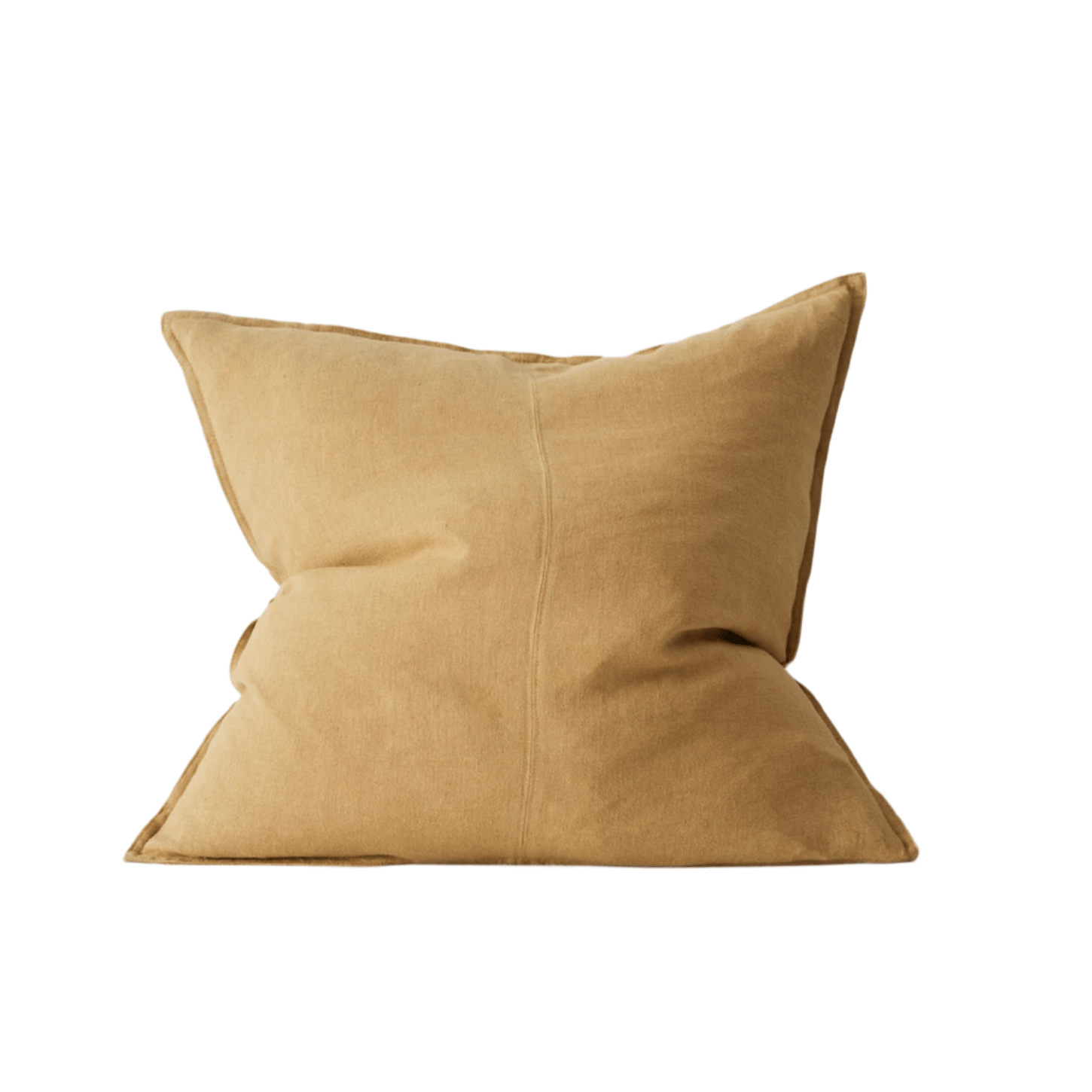 Como Cushion Amber 60x60cm - Soft Square Decorative Throw Pillow for Sofa, Bed, Chair - Perfect for Living Room, Bedroom, and Home Decor