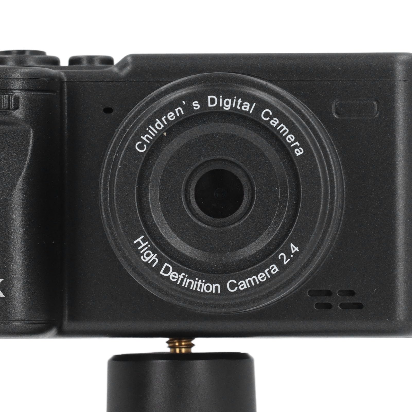 4K Kids Digital Camera with Foldable Tripod - Compact IPS Screen, 8X Digital Zoom & Auto Light Fill - Perfect for Hiking, Outdoor Adventures & Birthday Gifts (Black)