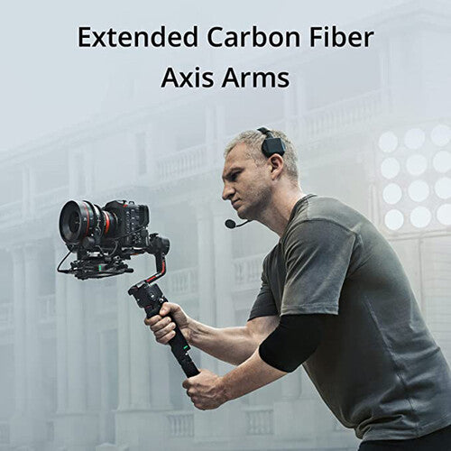 DJI RS 3 Pro 3-Axis Gimbal Stabilizer for Mirrorless Cameras - Professional Handheld Stabilization for Sony, Canon, Nikon - Perfect for Vlogging, Film Making & Travel Videography