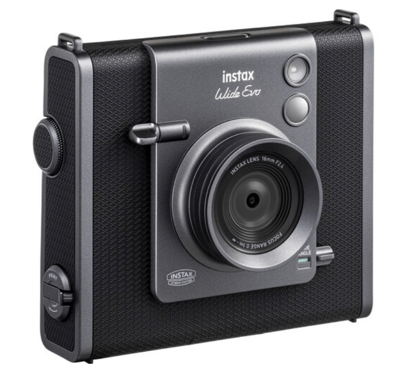 Fujifilm Instax Wide EVO Hybrid Instant Film Camera - Print Digital & Instant Photos - Perfect for Travel, Parties & DIY Scrapbooking