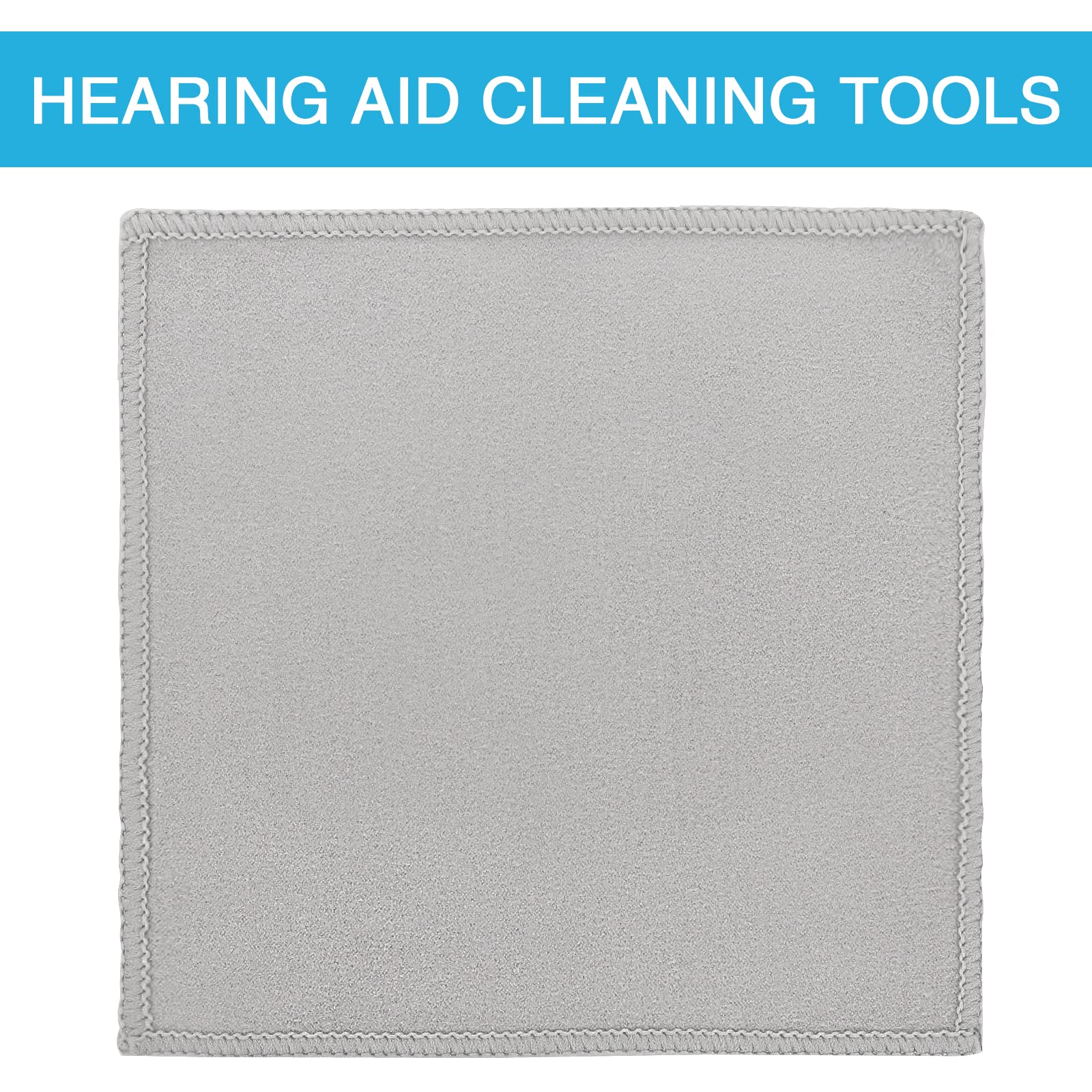 6 Pcs Hearing Aid Cleaning Kit - Brush Tools for Earbuds & Headphones - Perfect for Daily Maintenance