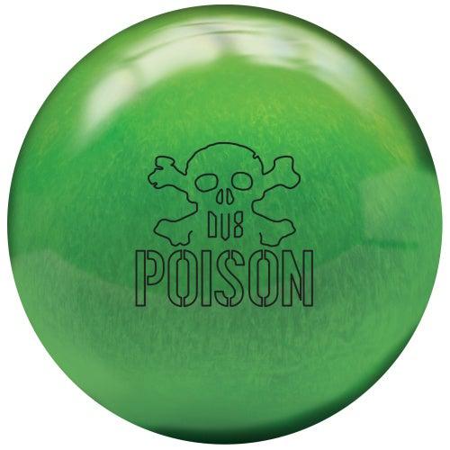 DV8 Poison Pearl Bowling Ball - Radium Green Reactive Coverstock | High Performance Hook for Strikes | Perfect for League Play & Tournament Competition