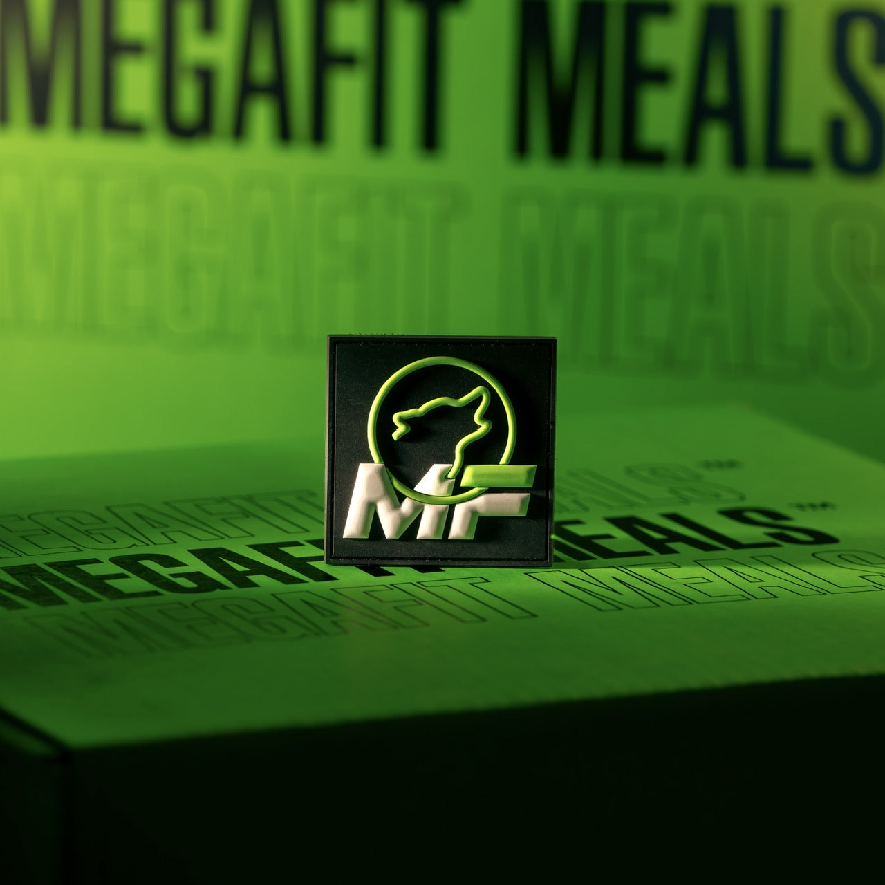 MegaFit x WOLFpak Collaboration Patch - Premium Embroidered Badge for Backpacks, Jackets & Gear - Perfect for Outdoor Adventures, Hiking & Tactical Use