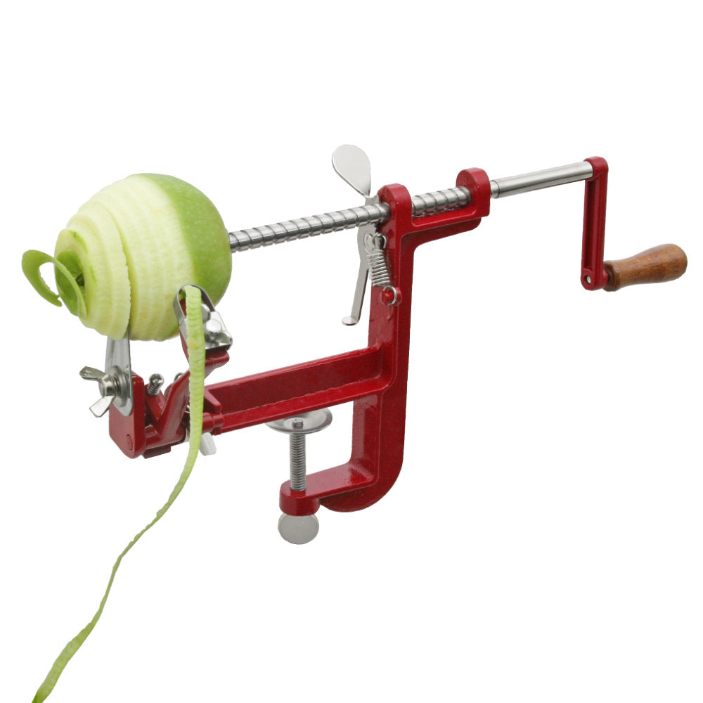 Johnny Apple Peeler - Premium Stainless Steel Apple Corer & Peeler for Effortless Fruit Prep | Perfect for Baking, Canning & Healthy Snacks