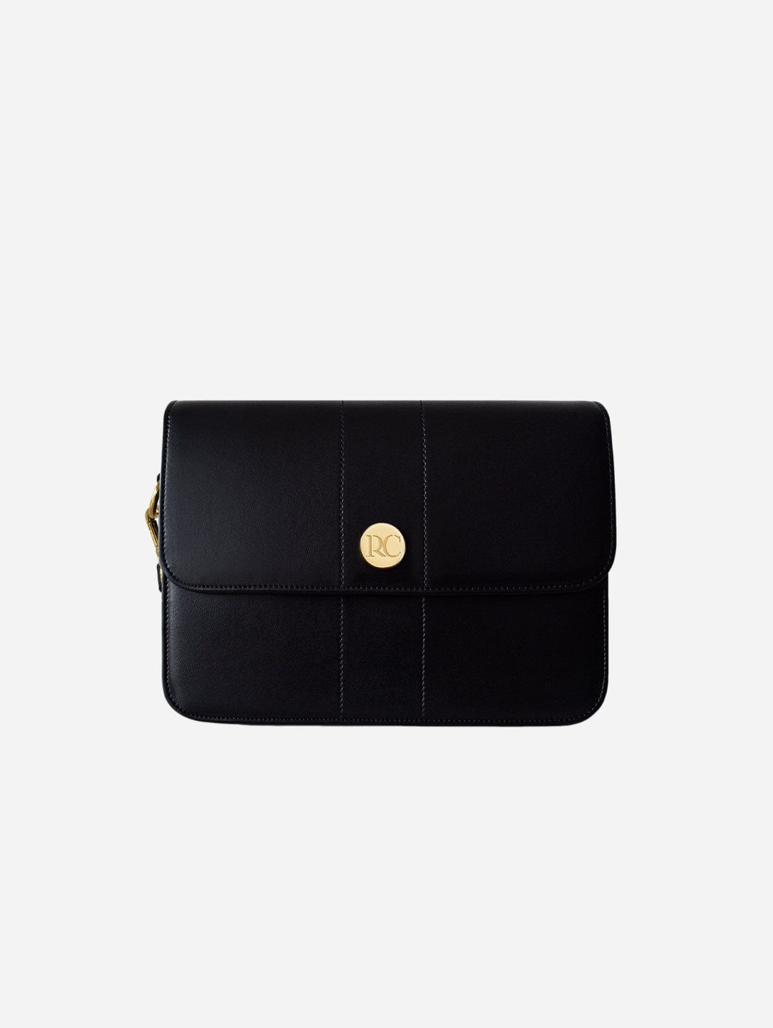 Vegan Leather Shoulder Bag for Women | Midi Nomad Apple Crossbody Purse | Black | Perfect for Work, Travel & Everyday Use