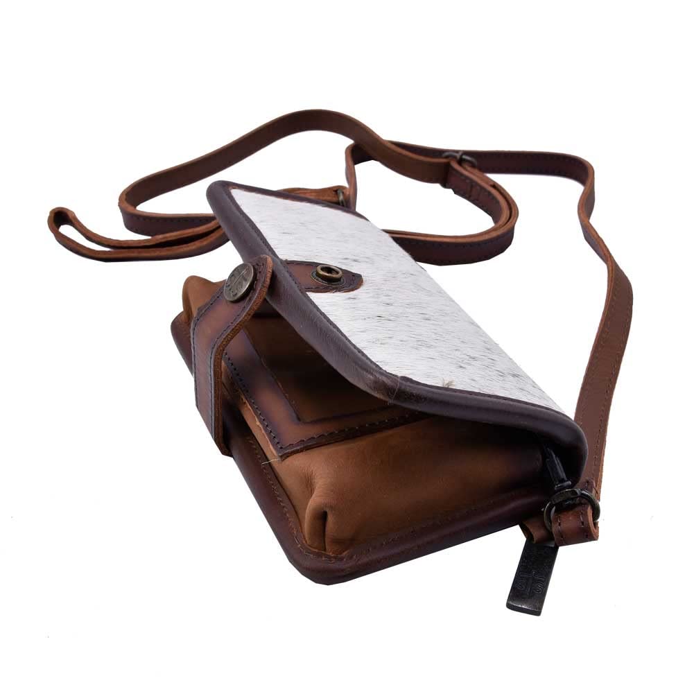 STS Ranchwear Crossbody Wallet for Women - Genuine Cowhide Leather Handbag - Perfect for Everyday Use, Travel & Outdoor Adventures