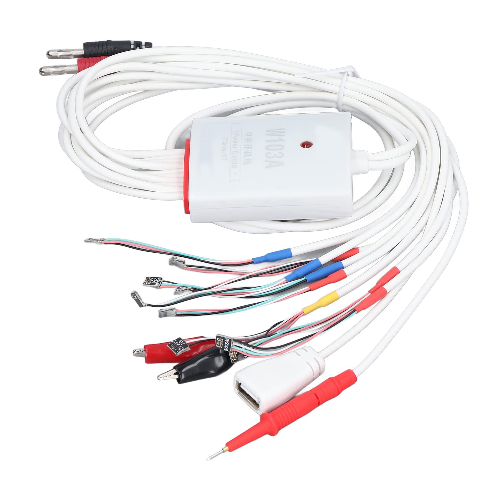 Flexible DC Power Cord W103A V7 for iOS Smartphones - Durable & Easy Connect