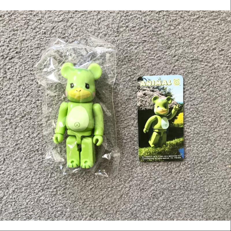 Bearbrick Series 28 ANIMAL Kappa 100% Collectible Figure - Limited Edition Japanese Vinyl Art Toy for Display & Collection - Perfect for Home Decor, Office Display, and Anime Enthusiast Gifts