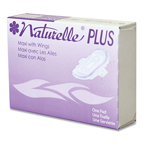 Impact Products Naturelle Plus Ultra-Thin Sanitary Pads for Women - Super Absorbent & Comfortable - Perfect for Daily Use, Travel & Active Lifestyles