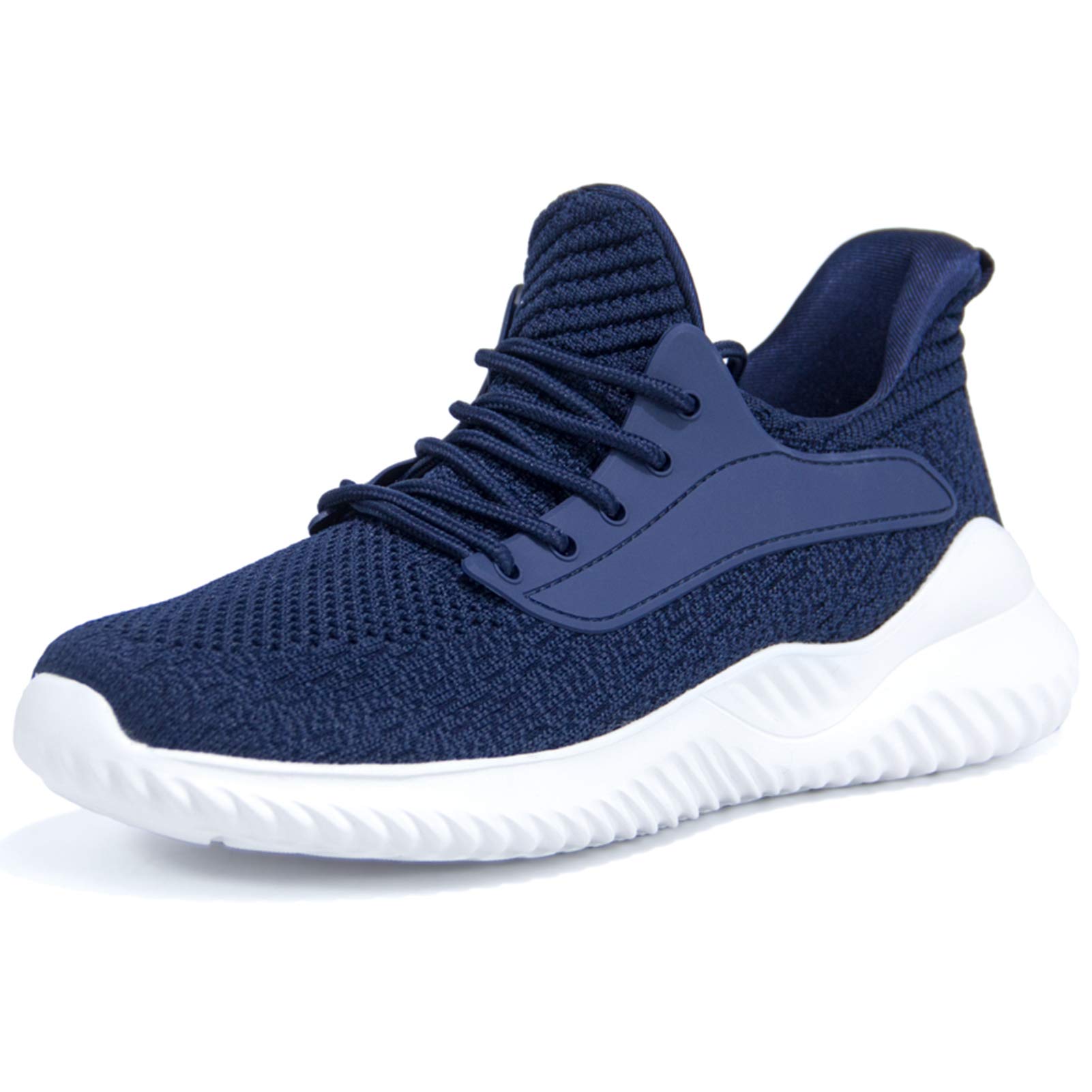 **Men's Slip-On Walking Sneakers with Memory Foam - Lightweight Breathable Running Shoes for Gym, Jogging, Tennis & Outdoor Workouts | Perfect for Athletic Training, Casual Wear & Daily Comfort**