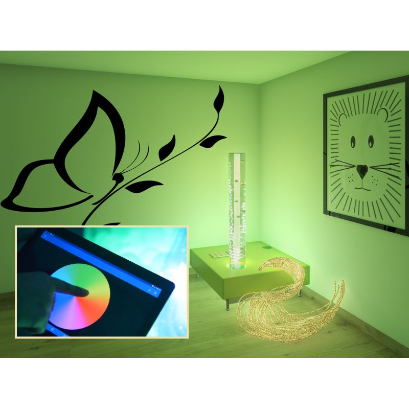 Luminea Corner LED Wall Light - Modern Dimmable Sconce for Bedroom, Living Room, and Hallway Lighting | Energy-Efficient Indoor Wall Lamp for Home Decor