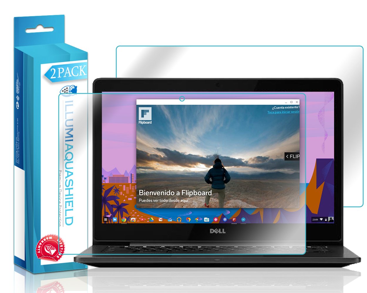 Dell Chromebook 13 Screen Protector (2-Pack) - HD Clear TPU Film, Anti-Bubble, Scratch Resistant for School, Work & Travel
