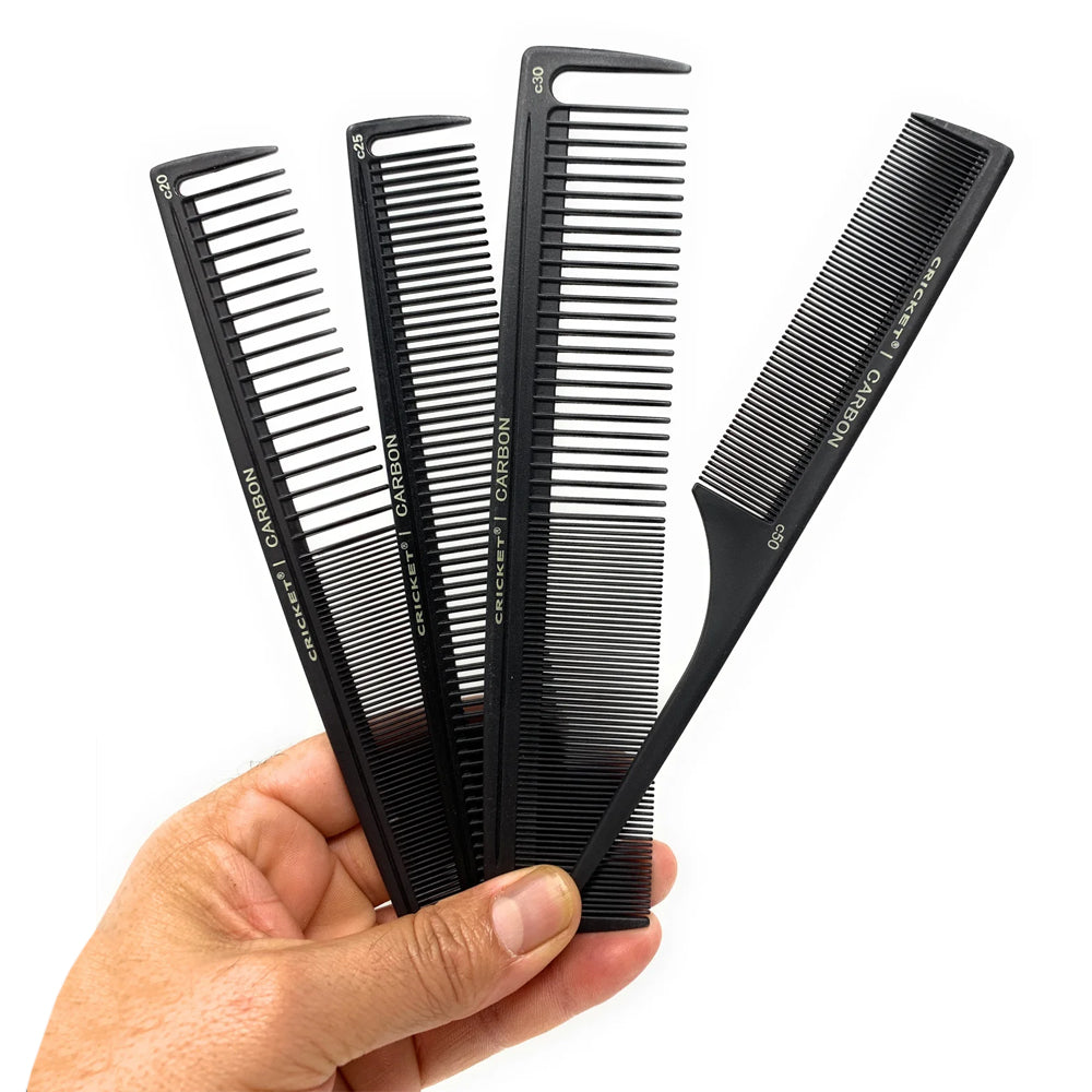Carbon Comb Heat Comb - Multi-Purpose Heat Resistant Styling Tool (1 Piece) for Hair Styling, Salon Use & DIY Beauty Treatments