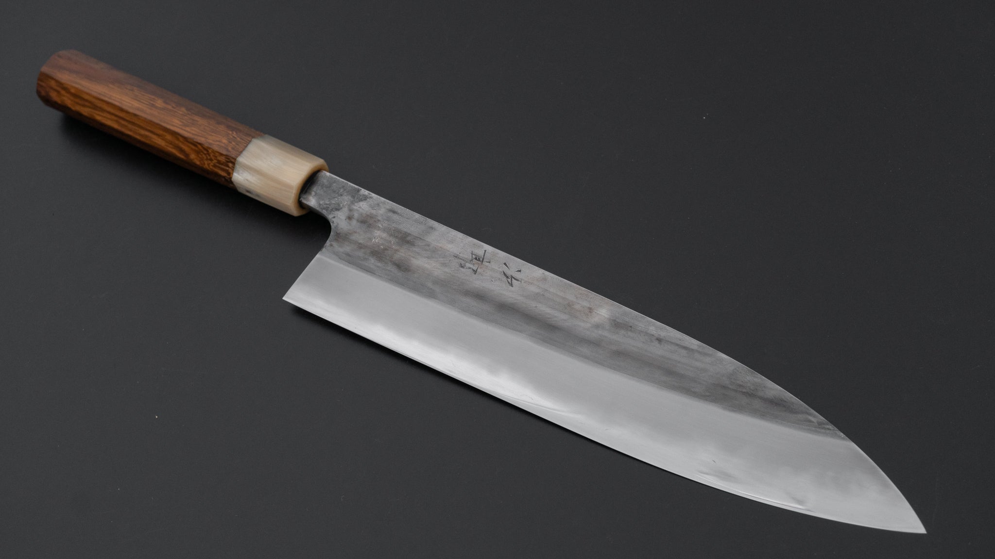 Premium Jiro Tsuchime Wa Gyuto 240mm Japanese Chef Knife with Taihei Tagayasan Handle - Perfect for Sushi, Meat Slicing & Professional Kitchen Use