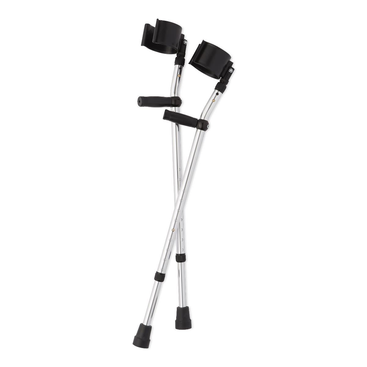 Best Aluminum Forearm Crutches for Kids - Adjustable Pediatric Crutches (1 Pair) - Ideal for Injury Recovery & Mobility Support