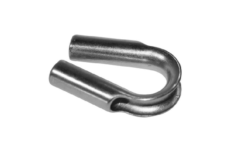 8mm Bulldog Winch Tube Thimble - Heavy Duty Cable Protector for Off-Road Recovery, Towing & Marine Applications