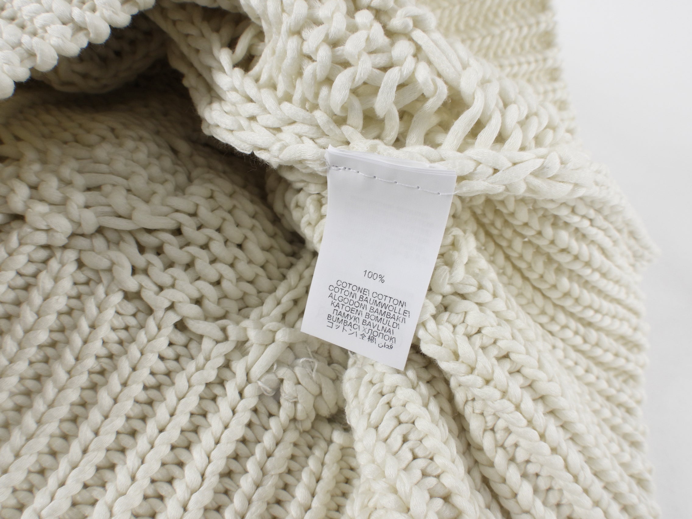 Brunello Cucinelli Ivory Cotton Cable Knit Sequin Sweater Women's Size S (US 2/4) - Elegant Winter Pullover for Holiday Parties & Office Wear