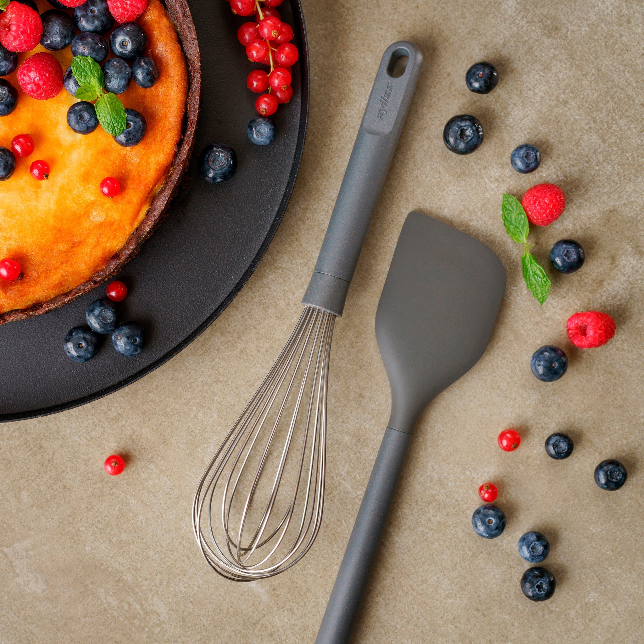 Premium Stainless Steel Balloon Whisk - 12 Inch Heavy Duty Kitchen Whisk for Baking, Mixing Eggs & Cream - Perfect for Home Cooks & Professional Chefs