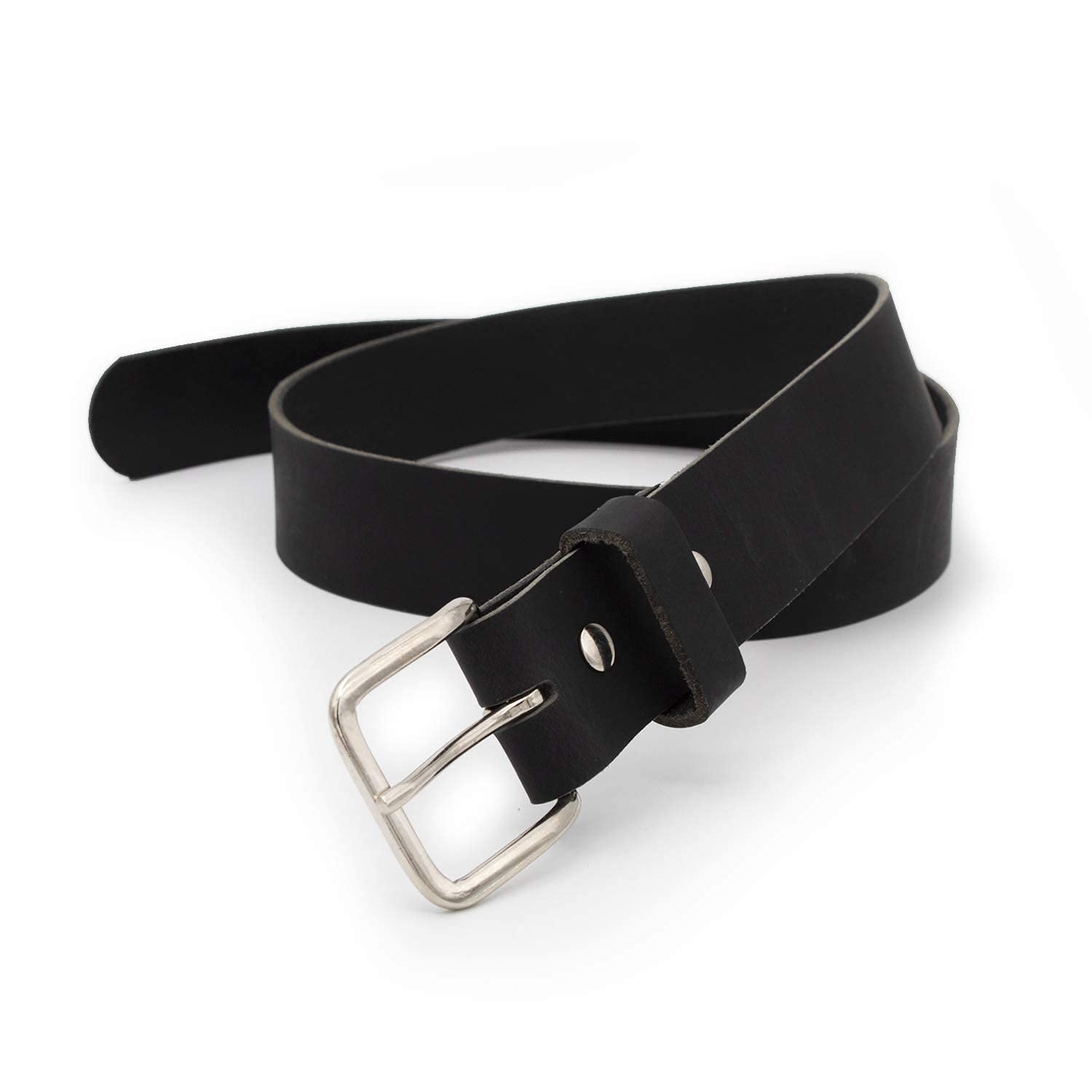 Journeyman Full Grain Leather Belt for Men | Handcrafted in USA | Durable & Stylish Men's Leather Belt | Perfect for Casual, Business & Formal Wear