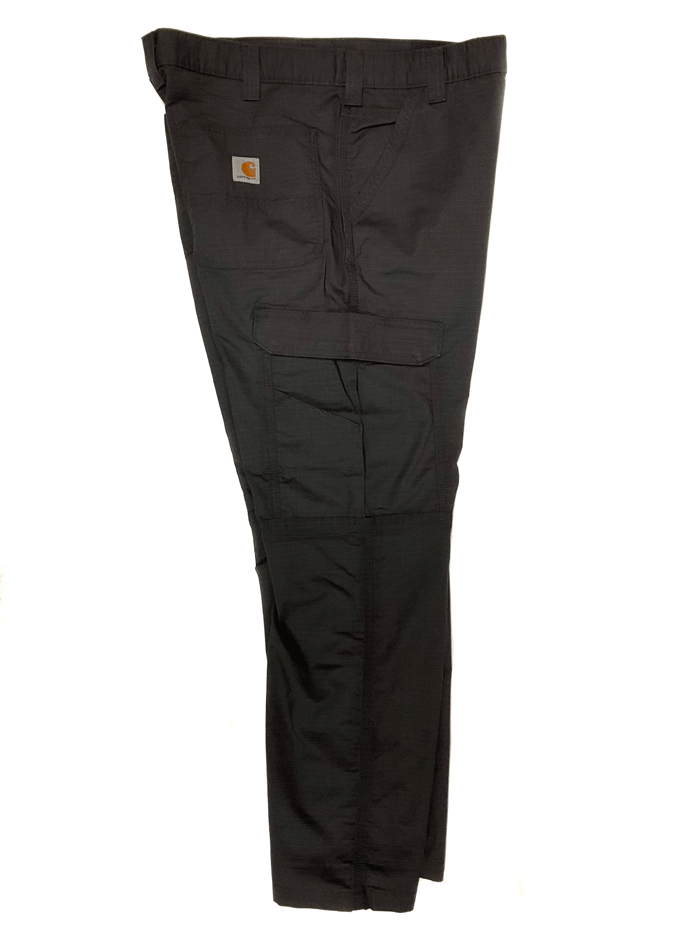 Carhartt 104200 029 Men's Relaxed Fit Ripstop Cargo Work Pants - Durable Shadow Khaki for Construction & Outdoor Jobs | Heavy Duty Workwear for Carpenters, Landscapers & Mechanics