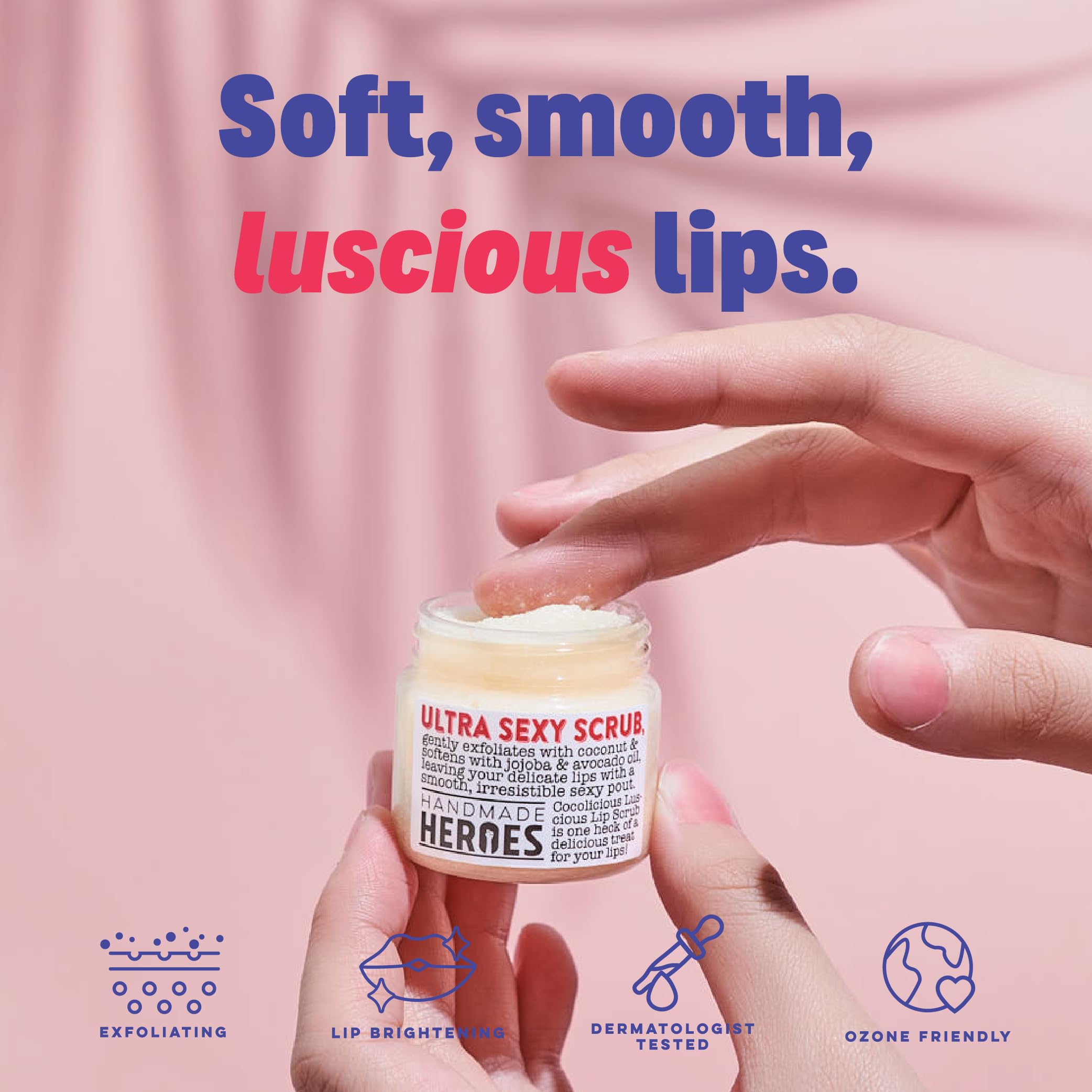 Exfoliating Lip Scrub & Cleansing Balm Set for Soft Lips - Organic Skincare Kit for Dry, Chapped Lips - Perfect for Night Routine & Pre-Makeup Prep