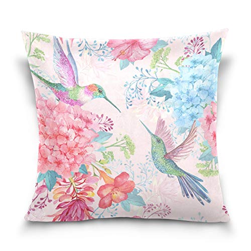 Tropical Flowers Hummingbirds