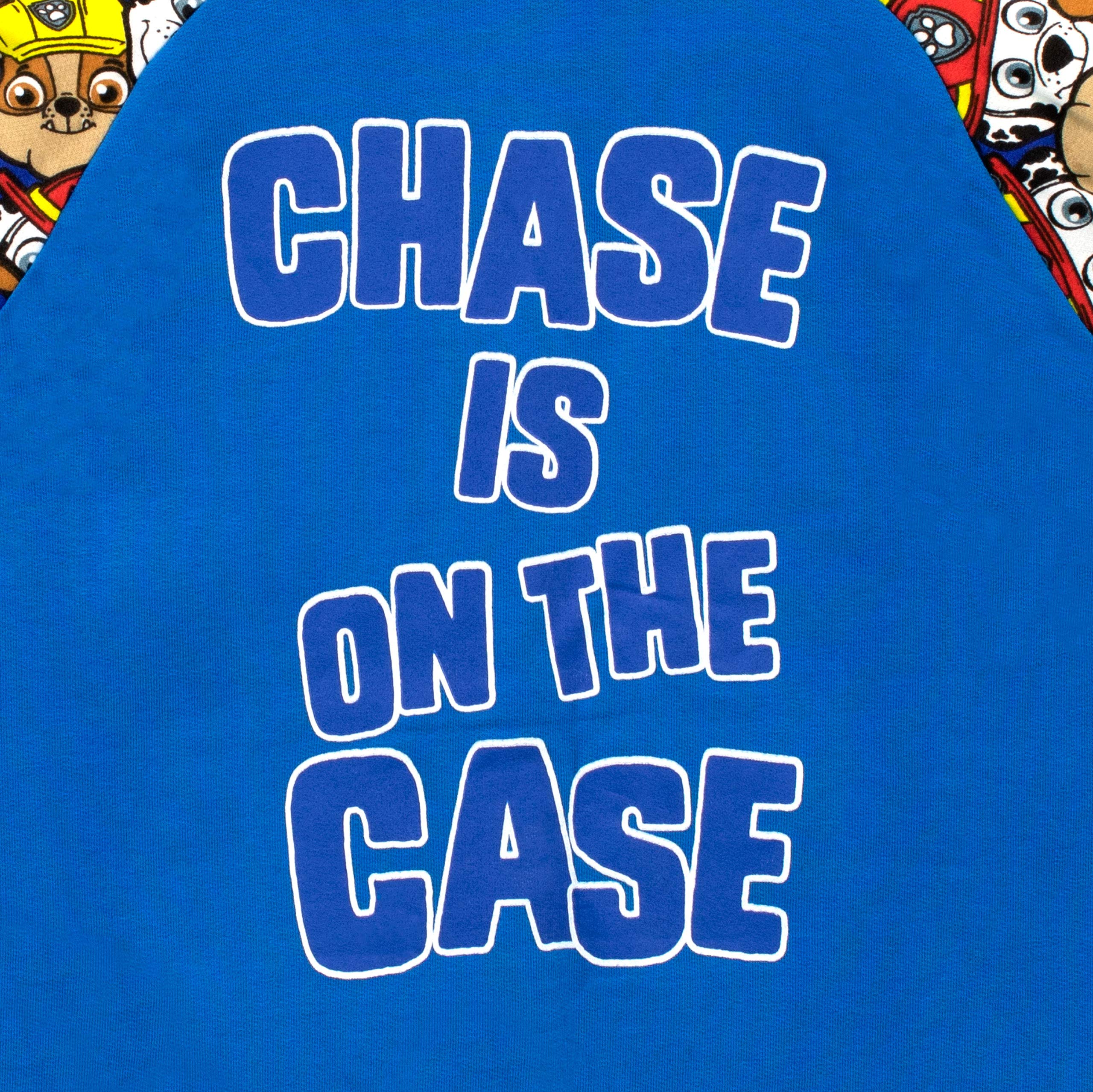 Paw Patrol Boys' Chase Character Hoodie - Soft & Comfortable Kids' Pullover for Playtime, School & Outdoor Adventures
