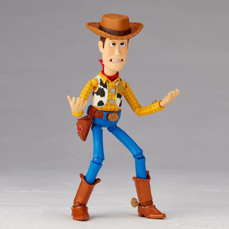 Amazing Yamaguchi Revoltech Action Figure - Woody Ver. 1.5 Collectible Toy for Disney Pixar Fans | Perfect for Display, Photography & Toy Story Collections