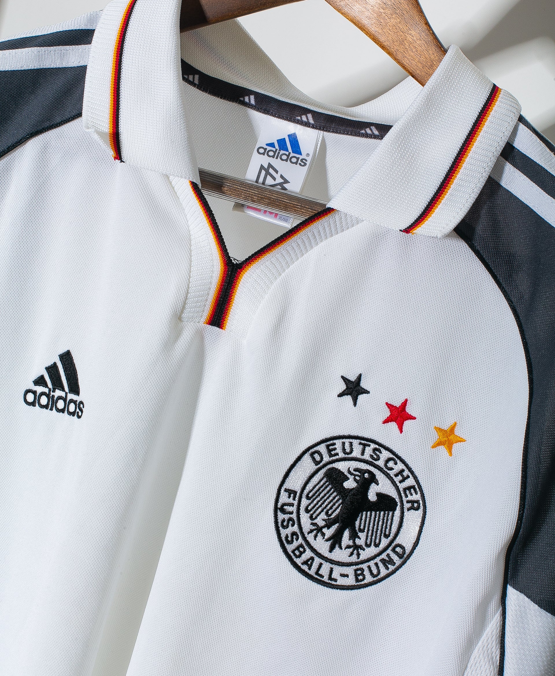 2000 Germany Home Jersey (XL) - Authentic Football Soccer Shirt for Fans & Collectors - Perfect for Games, Events & Sports Enthusiasts