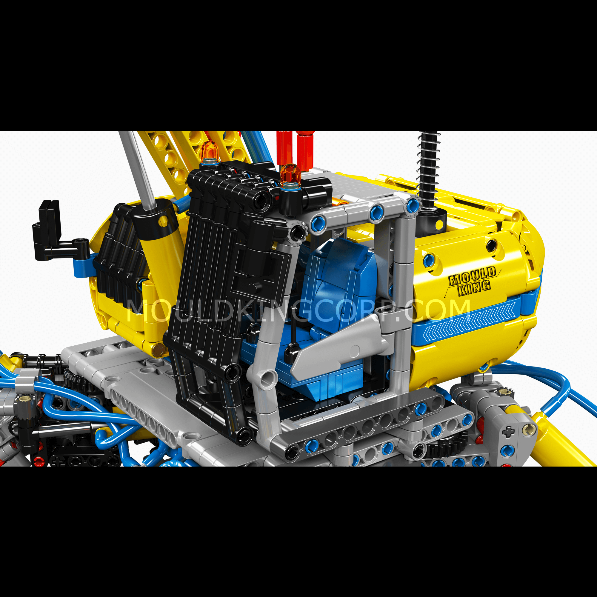 Mould King 17060 All Terrain Excavator Building Set - 1,392 Piece Construction Toy for Kids & Adults | STEM Educational Building Blocks for Engineering Enthusiasts | Perfect for Birthday Gifts, DIY Projects & Model Collection