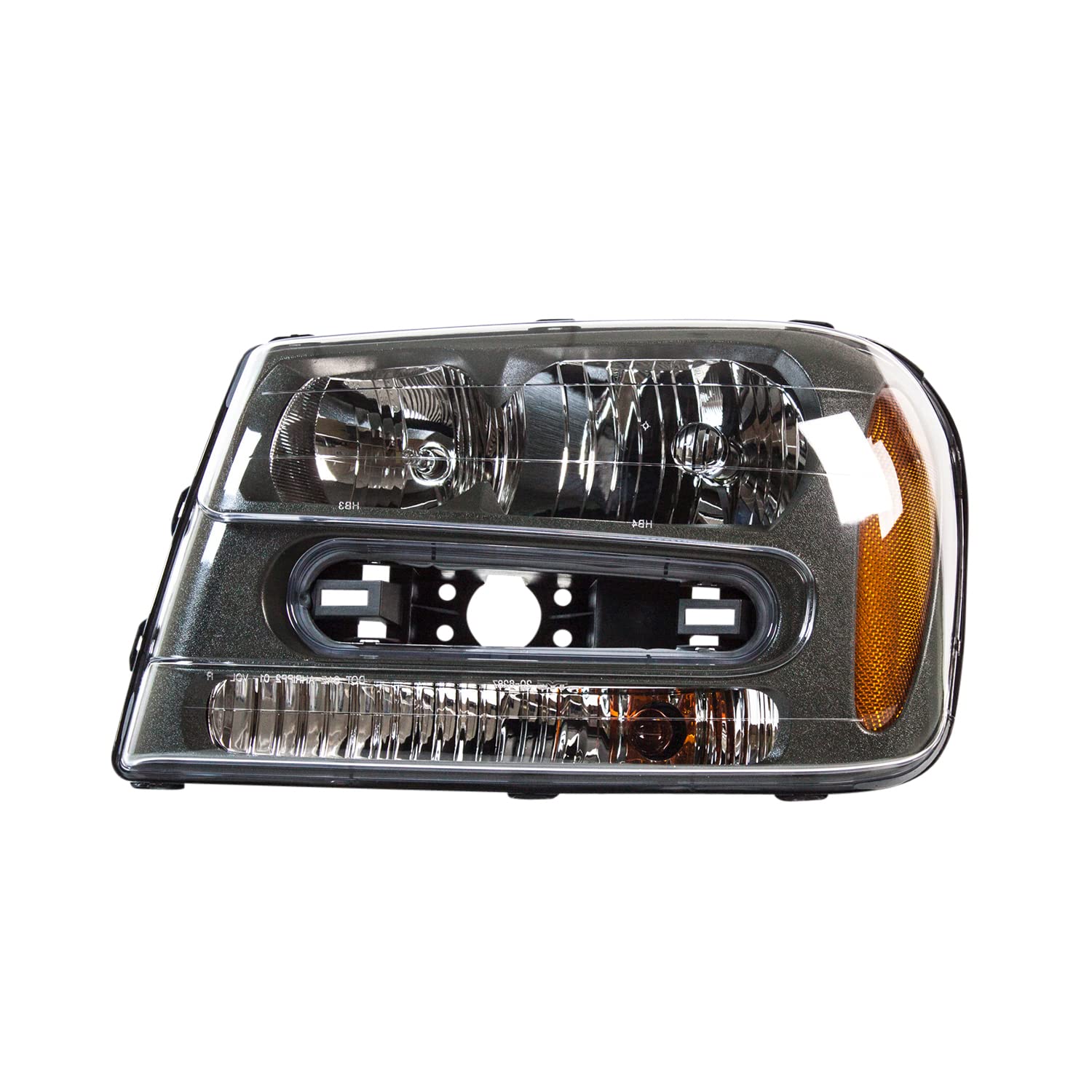 TYC Left Headlight Assembly Replacement for 2002-2009 Chevrolet TrailBlazer - Perfect for Night Driving & Off-Road Adventures