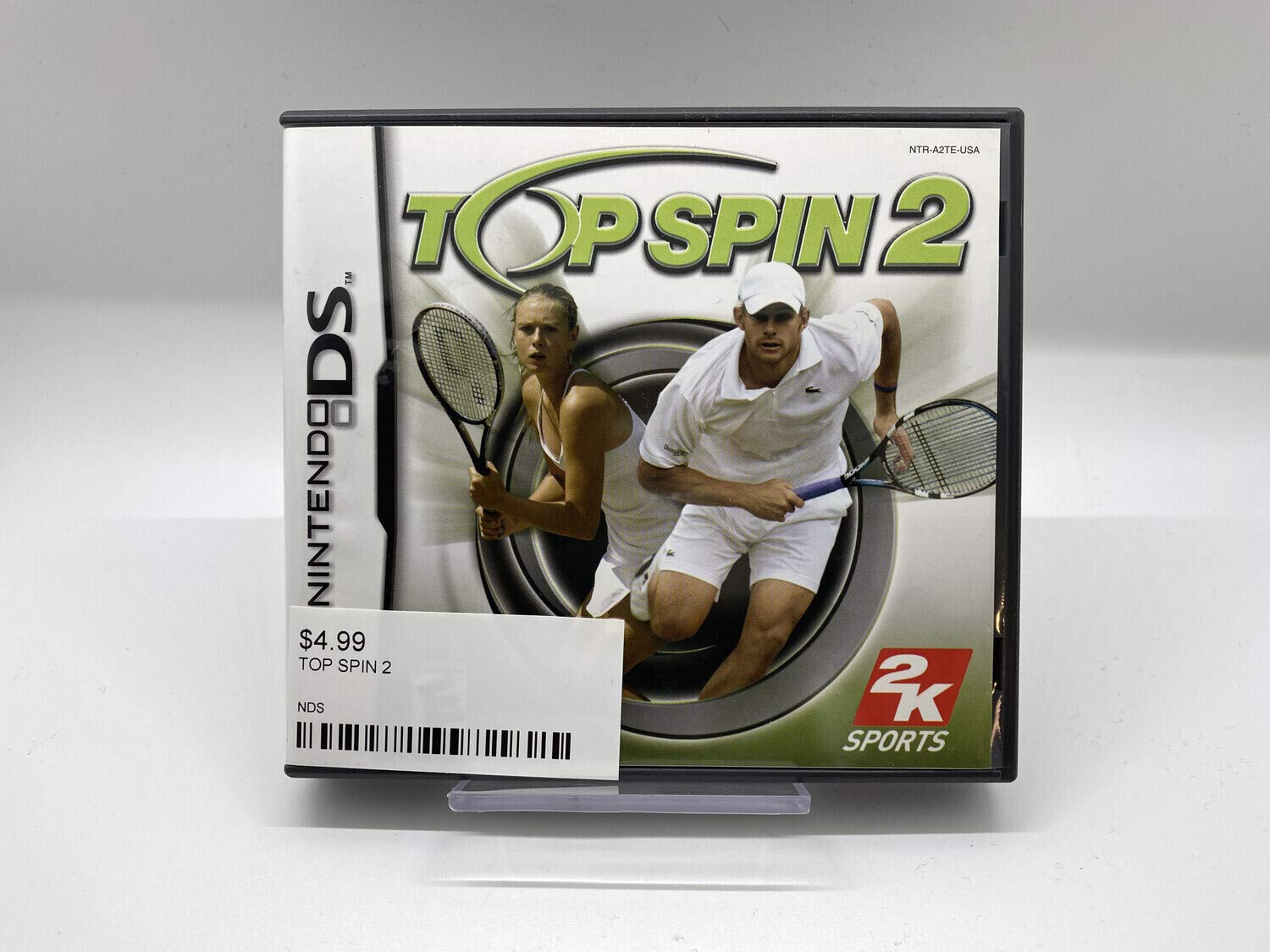 Top Spin 2 for Nintendo DS - Tennis Video Game | Realistic Sports Simulation | Perfect for Competitive Play & Family Fun