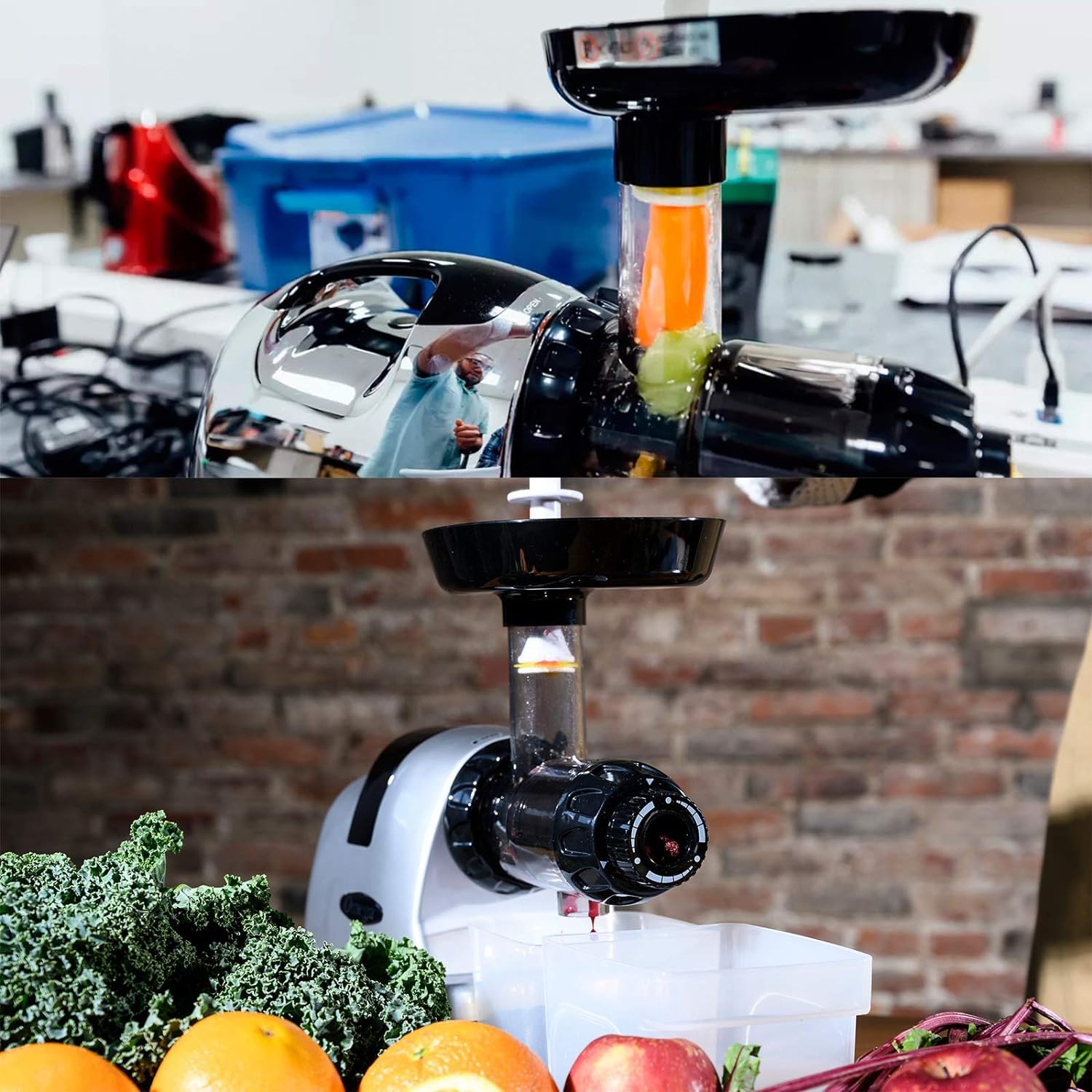 8006 Juicer Replacement Parts - Compatible with Omega 8006, 8005, 8004, 8003 & NC900 Slow Masticating Juicers - Includes 2 Juicing Screens & Auger - Perfect for Home Juice Extraction & Healthy Living
