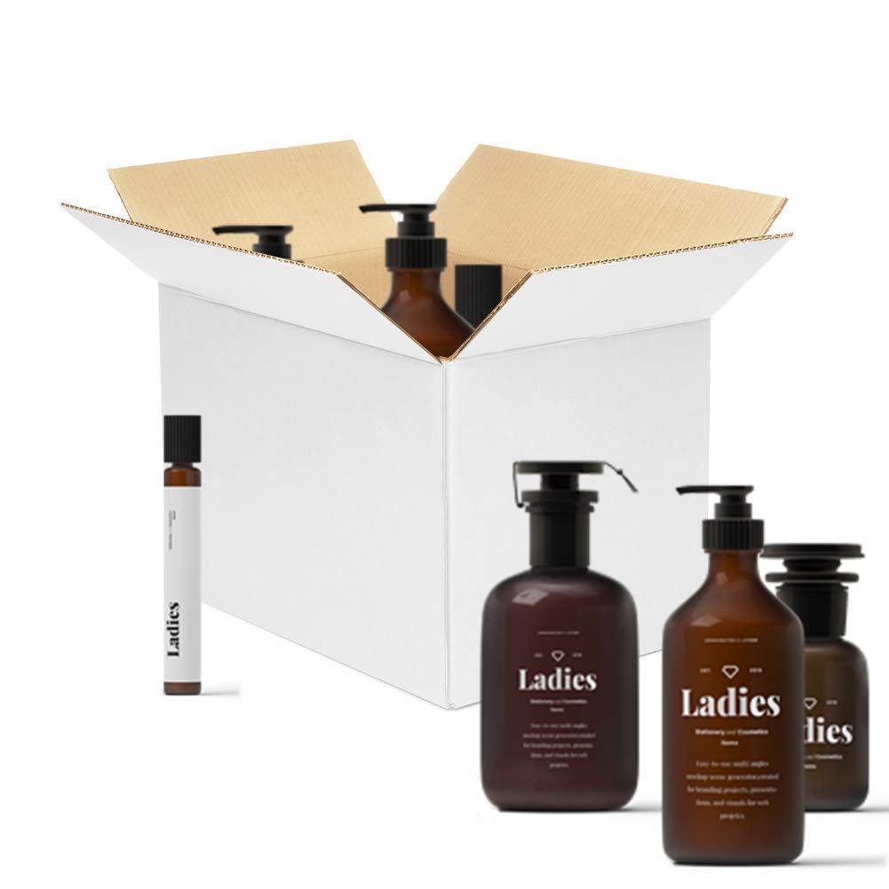 5x5x5 Small Shipping Boxes - White Packing Boxes for Ecommerce