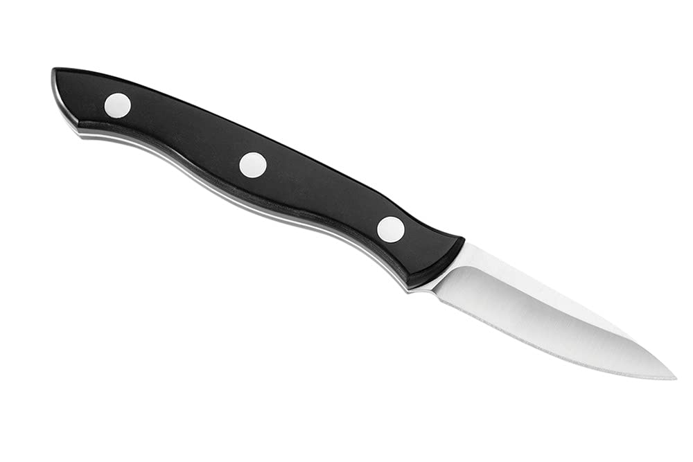 Buck Knives 6-Piece Kitchen Cutlery Set with Slate Black Paperstone Handle - Chef Knife, Paring Knife, Utility Knife, Steak Knives - Perfect for Home Cooking, Camping & Outdoor Adventures (15