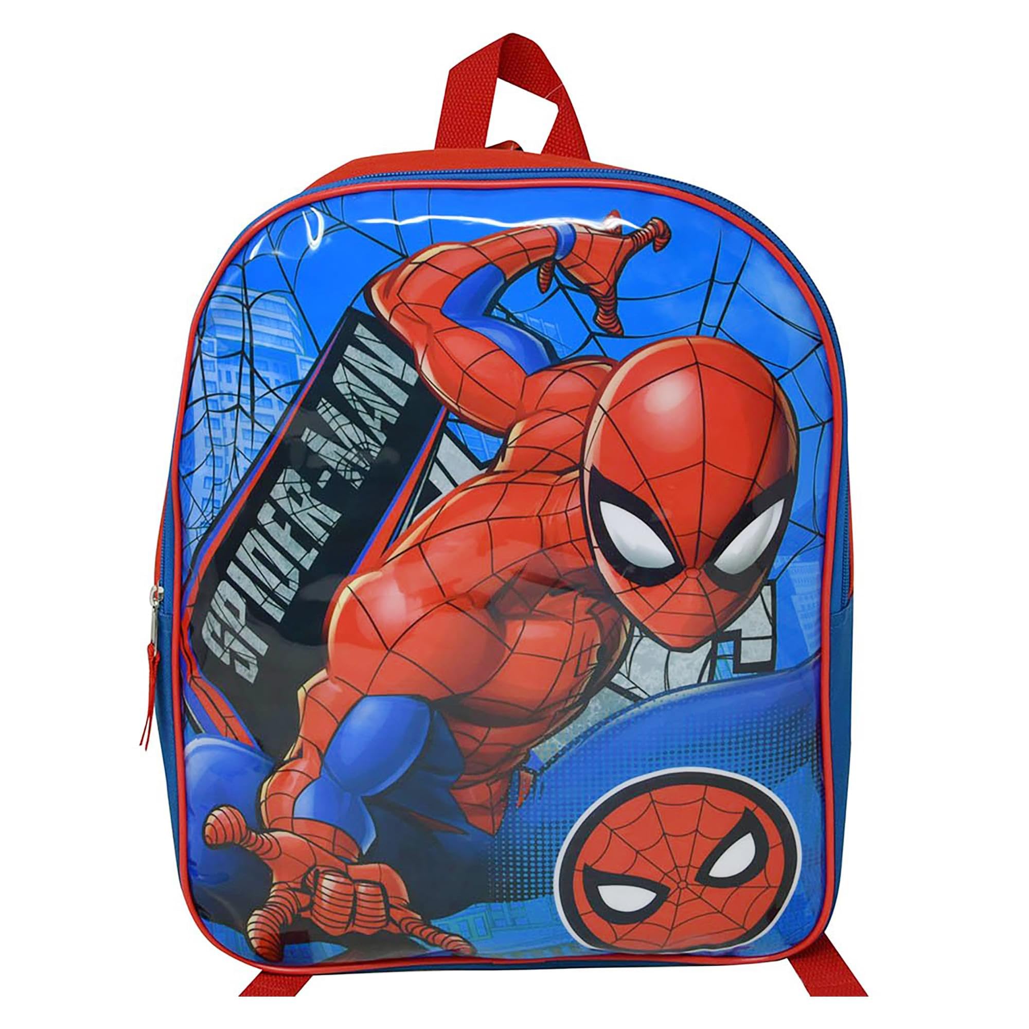 Marvel Spider-Man 15 Inch Kids Backpack for School, Travel & Daily Use - Lightweight & Durable Superhero Bookbag for Boys & Girls