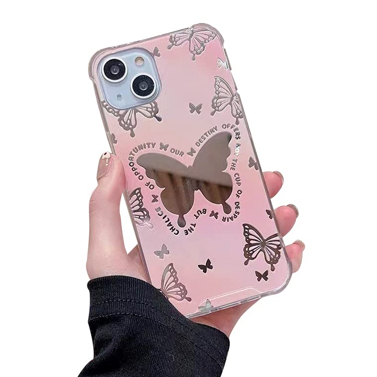 Pink Mirror Butterfly