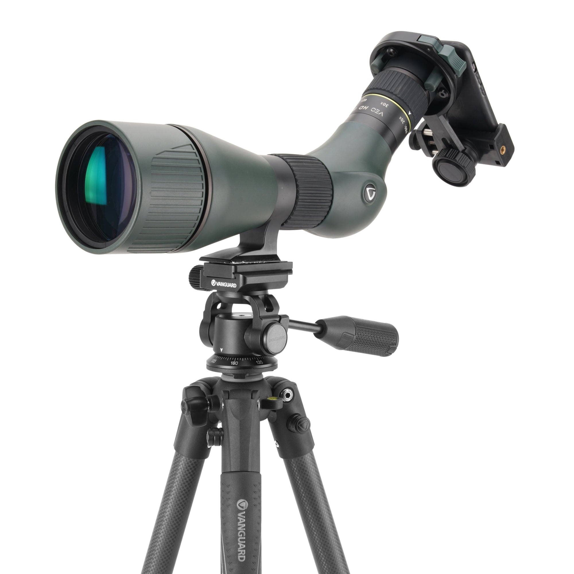 VEO 2 Pro 263AO28 Heavy Duty Aluminum Tripod for Spotting Scopes, Cameras & Binoculars - Professional Outdoor Photography & Hunting Gear for Stable Viewing