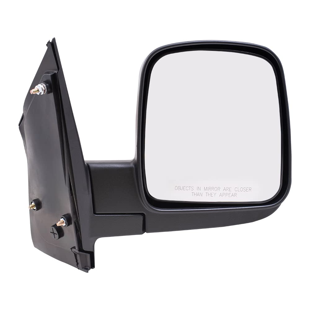 Brock Replacement Manual Side Door Mirrors - Driver & Passenger Pair Compatible with 2003-2007 Chevy Express & GMC Savana Van (Part #15937986, 15937996) - Perfect for Auto Repair, Fleet Maintenance & Van Upgrades